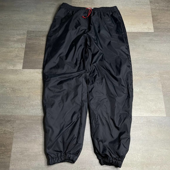 SOLD Marlboro Fleece Lined Nylon Joggers Large - Picture 1 of 7